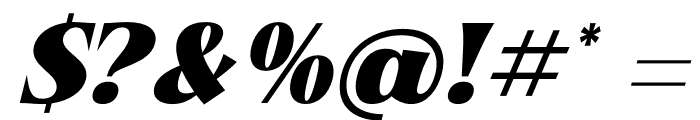 Andera Ninefold DEMO VERSION Italic Font OTHER CHARS