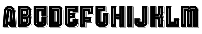Anderlecht Round Inline 3D FONT