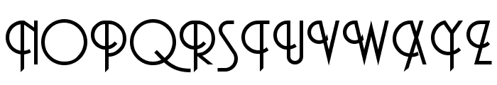 Andes Font UPPERCASE