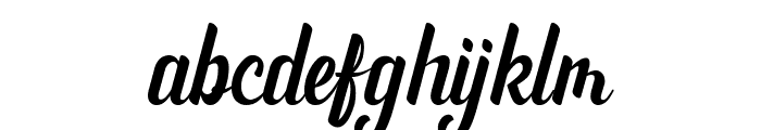 Andhyta Font LOWERCASE