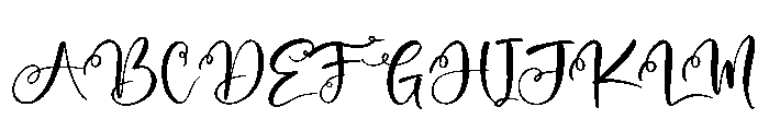 Andita Font UPPERCASE
