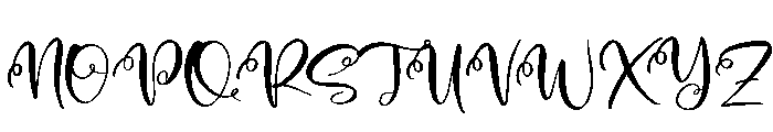 Andita Font UPPERCASE