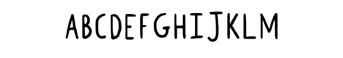 Andreia_handwrite Regular Font UPPERCASE