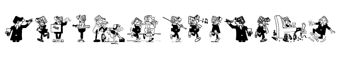 Andy Capp Font UPPERCASE