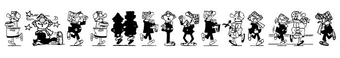 Andy Capp Font LOWERCASE