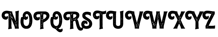 Anerome-Stamped Font UPPERCASE