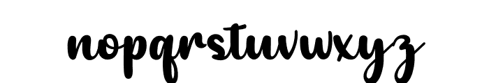 Anethysta Personal Font LOWERCASE