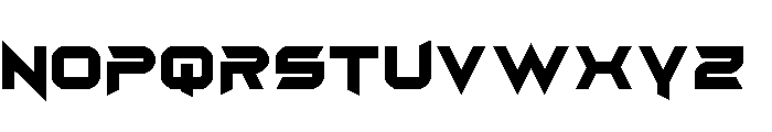 Angas Bold Font LOWERCASE