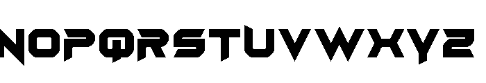 Angas Ultra Font UPPERCASE
