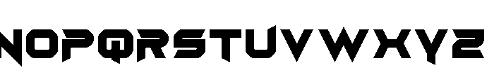Angas Ultra Font LOWERCASE
