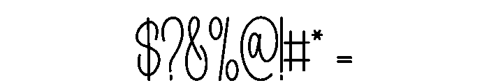 Angel Sometimes Font OTHER CHARS