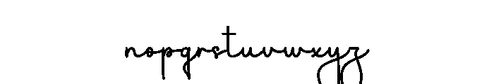 Angel Sometimes Font LOWERCASE
