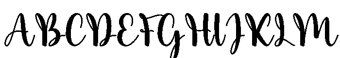 Angel2 Font UPPERCASE