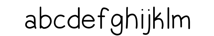 AngelToes Font LOWERCASE