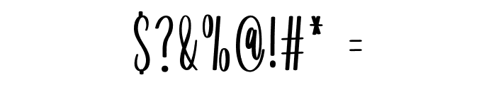 Angela Adventure Font OTHER CHARS