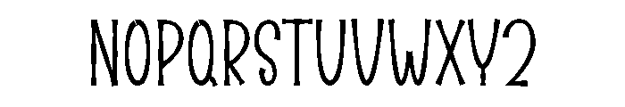 Angela Beautiful Font UPPERCASE
