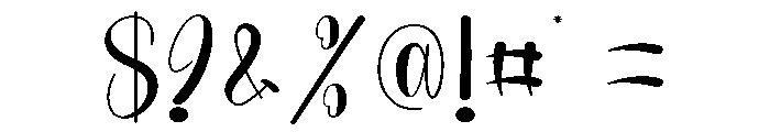 Angela Beauty Font OTHER CHARS