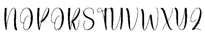 Angela Beauty Font UPPERCASE