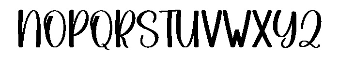 Angela Holiday Font UPPERCASE