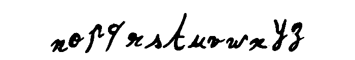 Angeli2 Font LOWERCASE