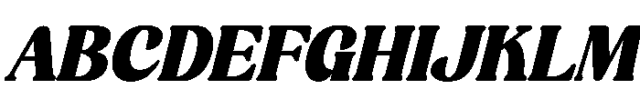 Angelic Pearl DEMO VERSION Italic Font UPPERCASE