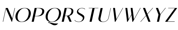 AngelicBonquesFree-SansItalic Font LOWERCASE