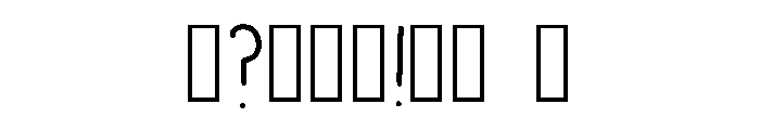 Angelican Regular Font OTHER CHARS