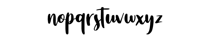 Angelina Demo Font LOWERCASE
