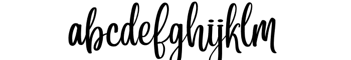 Angelina Personal Use Font LOWERCASE