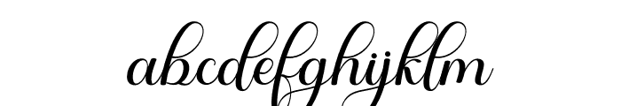 Angelin Font LOWERCASE