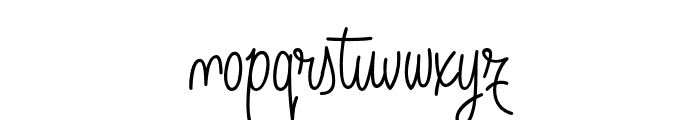 Angelique Rose FFP Font LOWERCASE