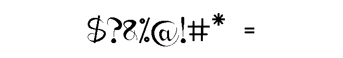 Angellica- PERSONAL USE Font OTHER CHARS
