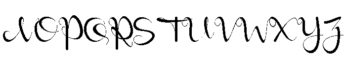 Angellica- PERSONAL USE Font UPPERCASE