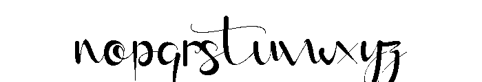 Angellica- PERSONAL USE Font LOWERCASE