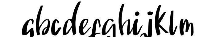 Angelonia Font LOWERCASE
