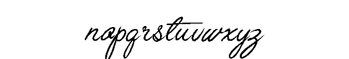 Anggrek by undercoster Font LOWERCASE