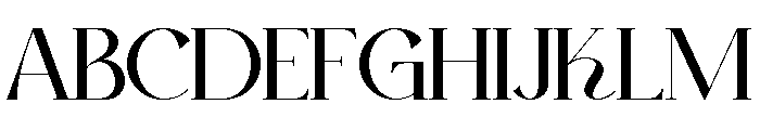 Angida Font UPPERCASE