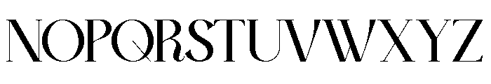 Angida Font UPPERCASE