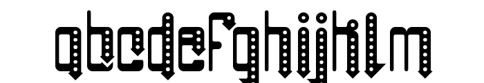 Angie Pierced Font LOWERCASE