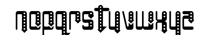 Angie Pierced Font LOWERCASE