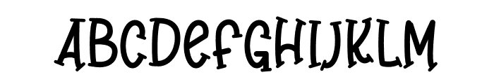 Angkise Font UPPERCASE