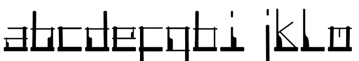 Angklung Awesome Font LOWERCASE