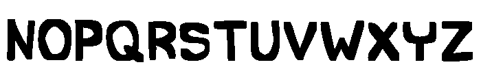 Anglerhand Font UPPERCASE