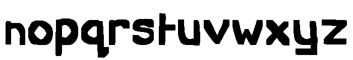 Anglerhand Font LOWERCASE