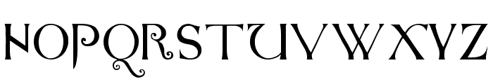 Anglo-Saxon Caps Font LOWERCASE