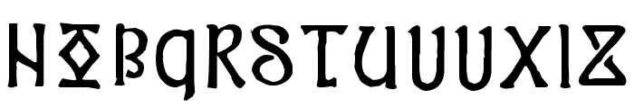Anglo-Saxon Project Font LOWERCASE