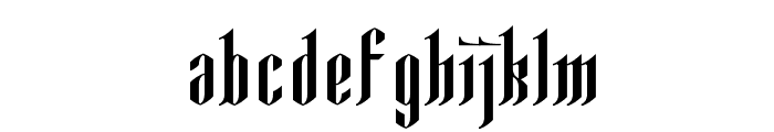 AngloYsgarth Font LOWERCASE
