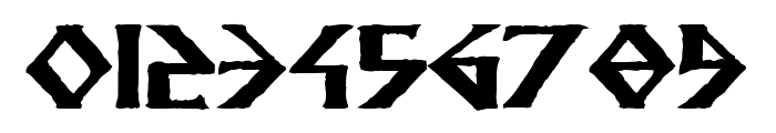 Anglodavek Bold Font OTHER CHARS