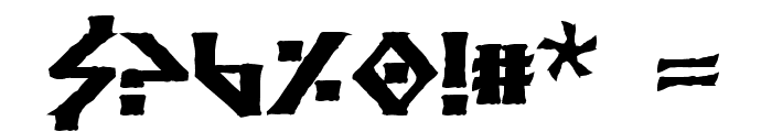 Anglodavek Bold Font OTHER CHARS
