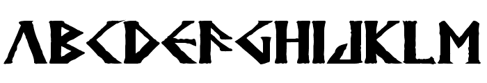 Anglodavek Bold Font UPPERCASE